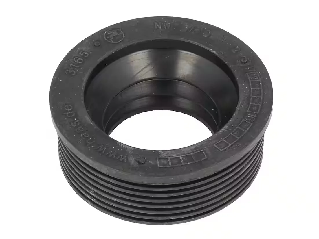 HAAS Gummimanschette für Abflussrohr Gussrohr Außen 60 mm Innen 40 mm