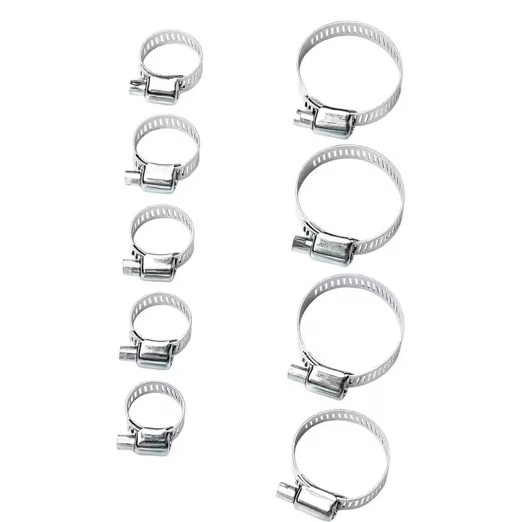 BENSON Schlauchschellen Set 10 Stück Edelstahl 17-32 mm