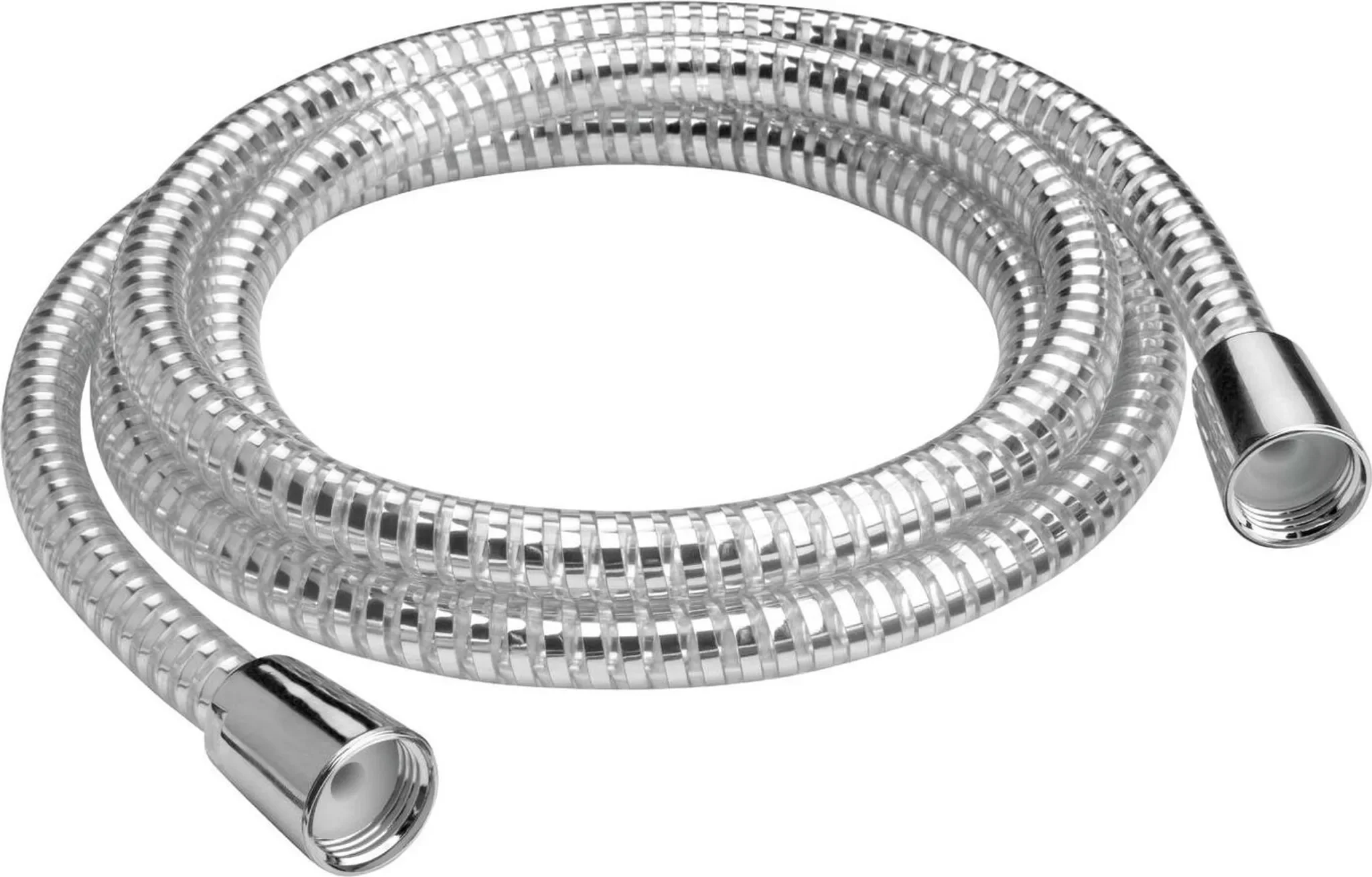 Verdrehsicherer Brauseschlauch MOLIS KST 1,5 m – Transparent, 1/2 Zoll