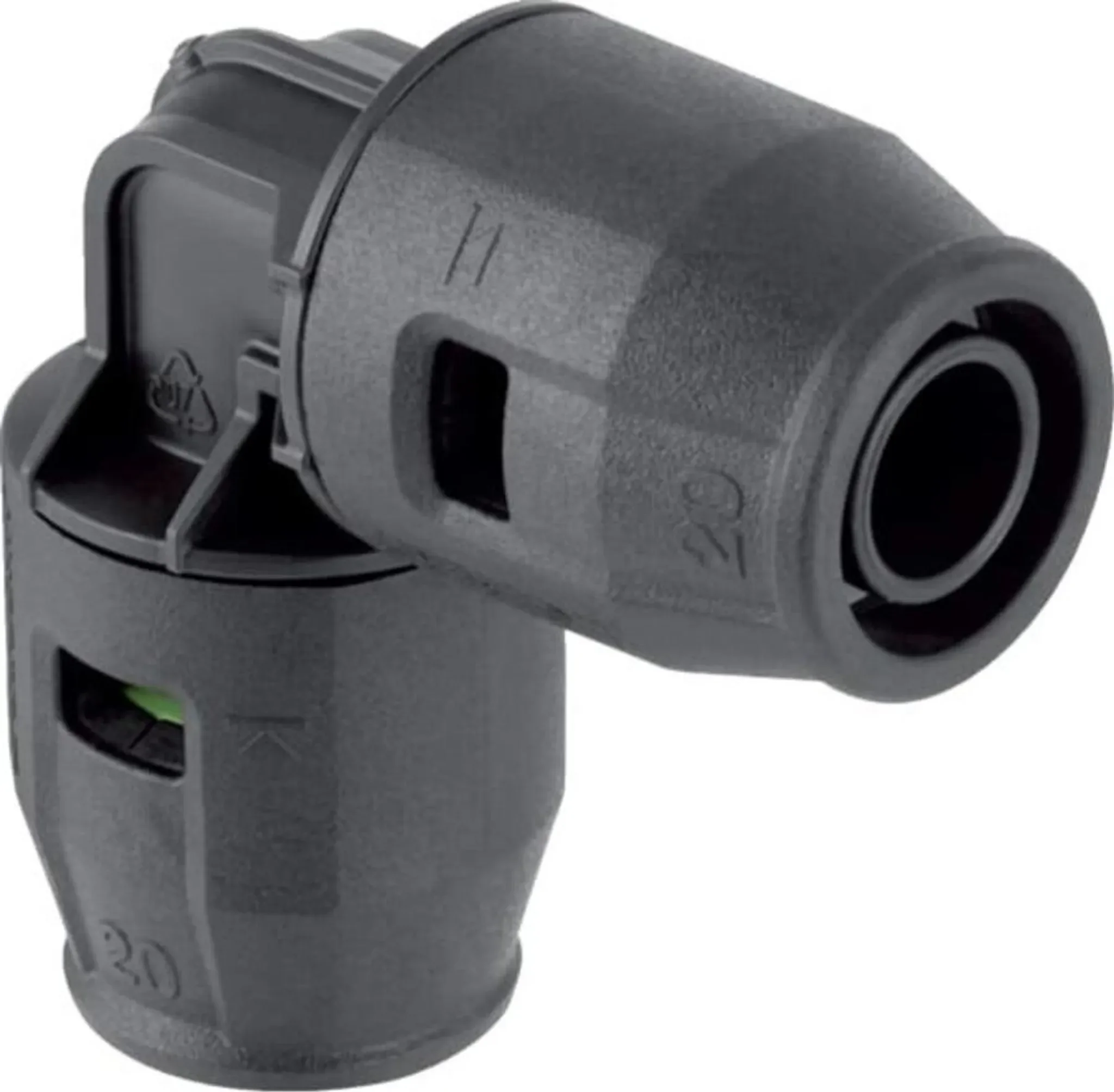 Geberit PushFit Winkel 90° d 16 mm – PVDF