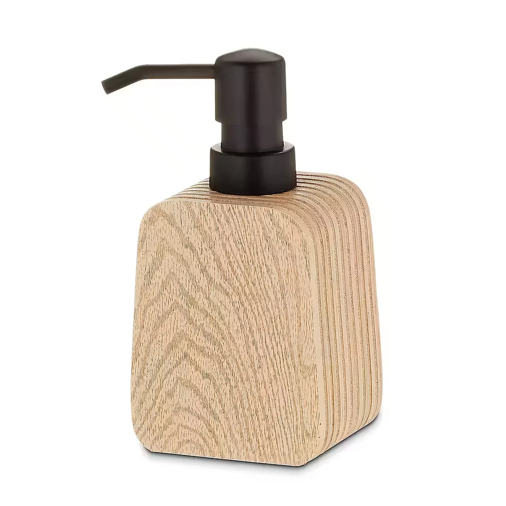 Kela Seifenspender Kaiu Holzoptik 250 ml nachfüllbar