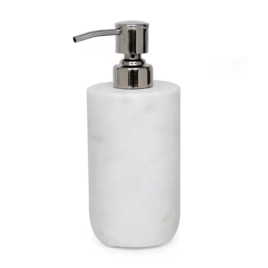 HOUSEPROUD Seifenspender Arctic Marble Marmoroptik für Flüssigseife
